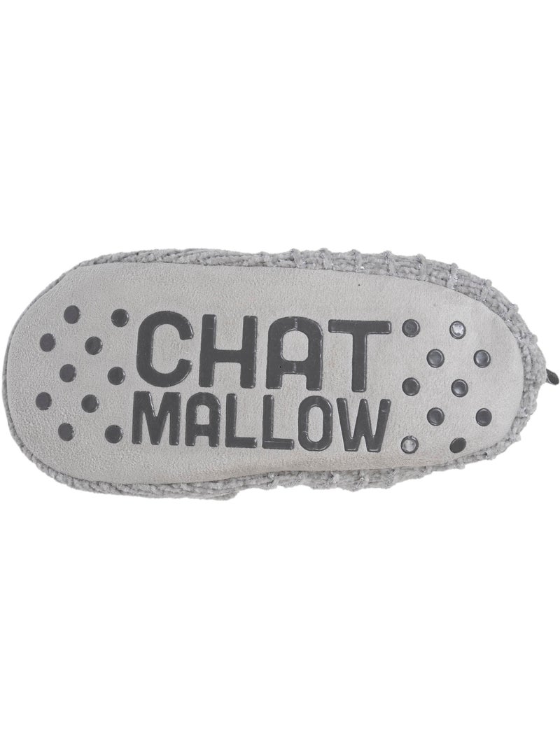 Calcetines de interior forrado, antideslizante mujer isotoner Gris gris - Kiabi