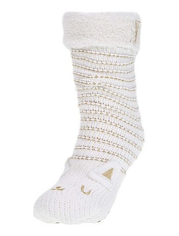 Calcetines de interior forrado, antideslizante mujer Isotoner