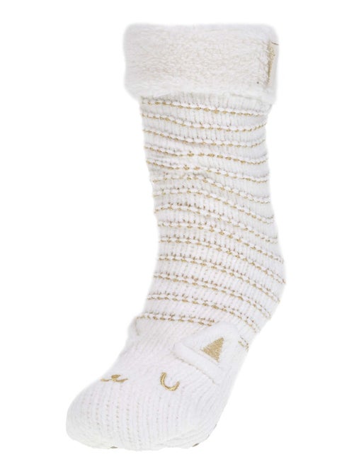 Calcetines de interior forrado, antideslizante mujer Isotoner - Kiabi