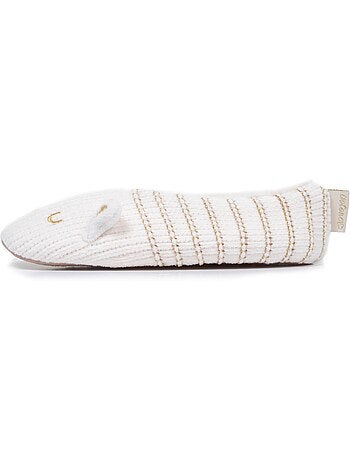 Calcetines de interior forrado, antideslizante mujer