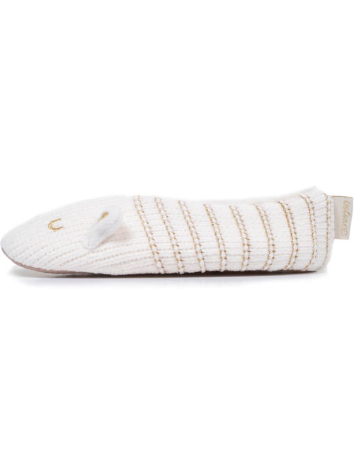 Calcetines de interior forrado, antideslizante mujer - Kiabi