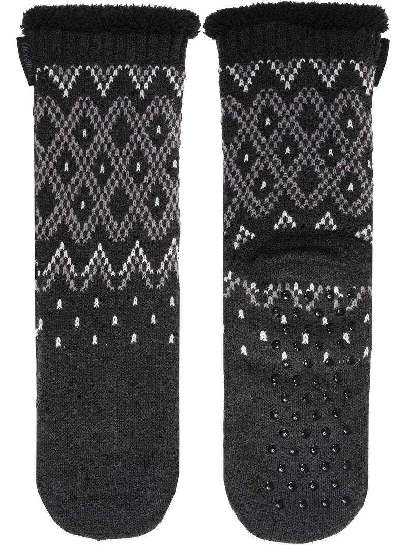 Calcetines de interior  hombre isotoner Gris blanco - Kiabi