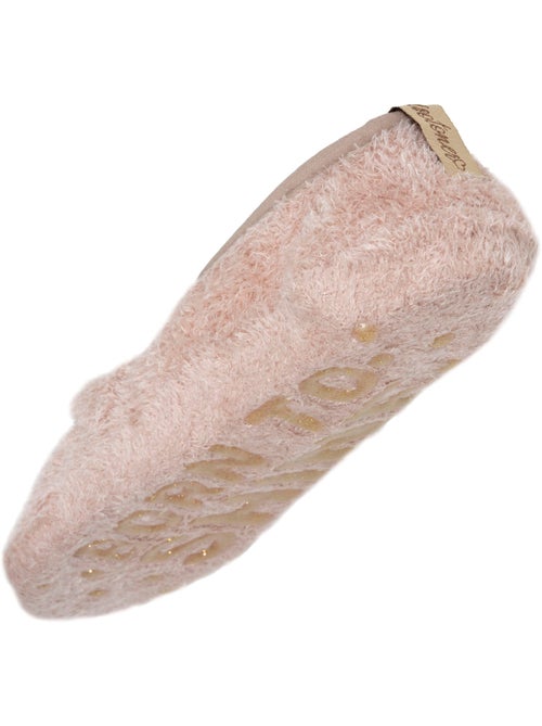 Calcetines de interior malla de felpa, granos antideslizantes mujer Isotoner - Kiabi