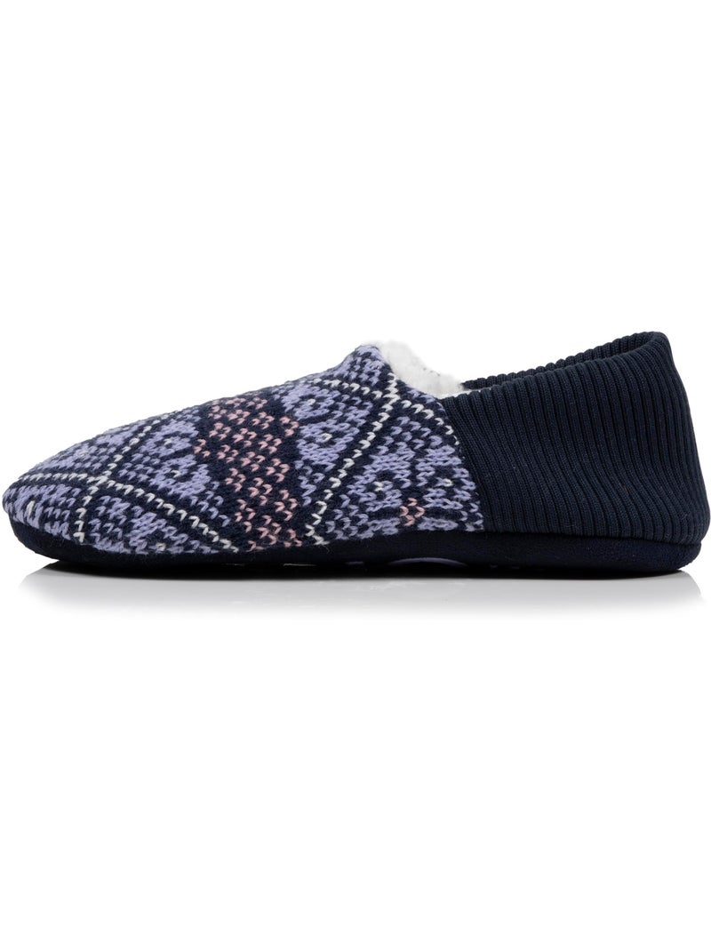 Calcetines de interior  mujer isotoner Azul Blanco - Kiabi