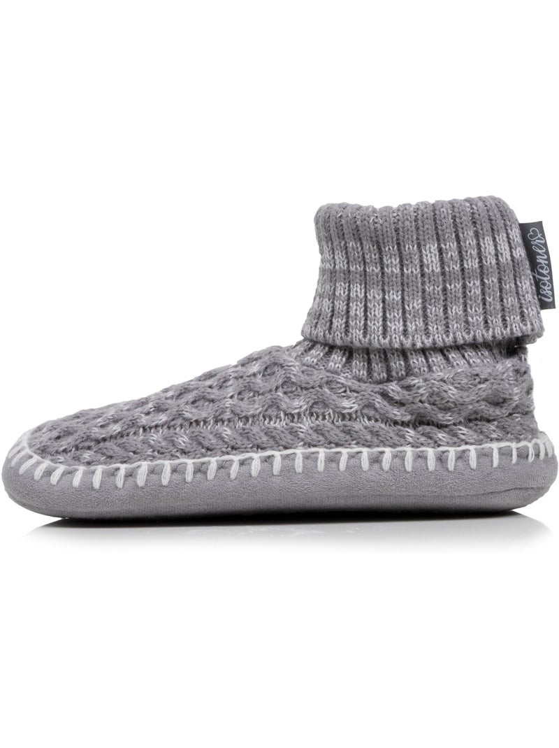 Calcetines de interior  mujer isotoner Gris gris - Kiabi