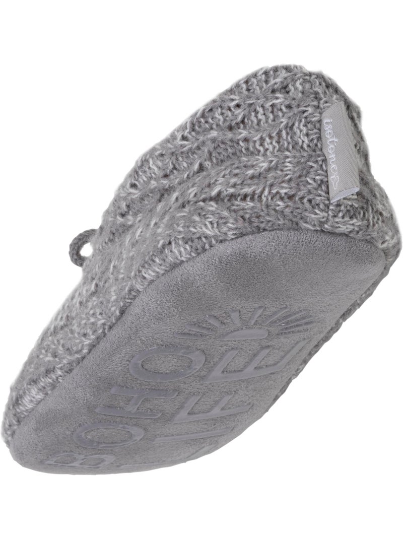 Calcetines de interior  mujer isotoner Gris jaspeado - Kiabi