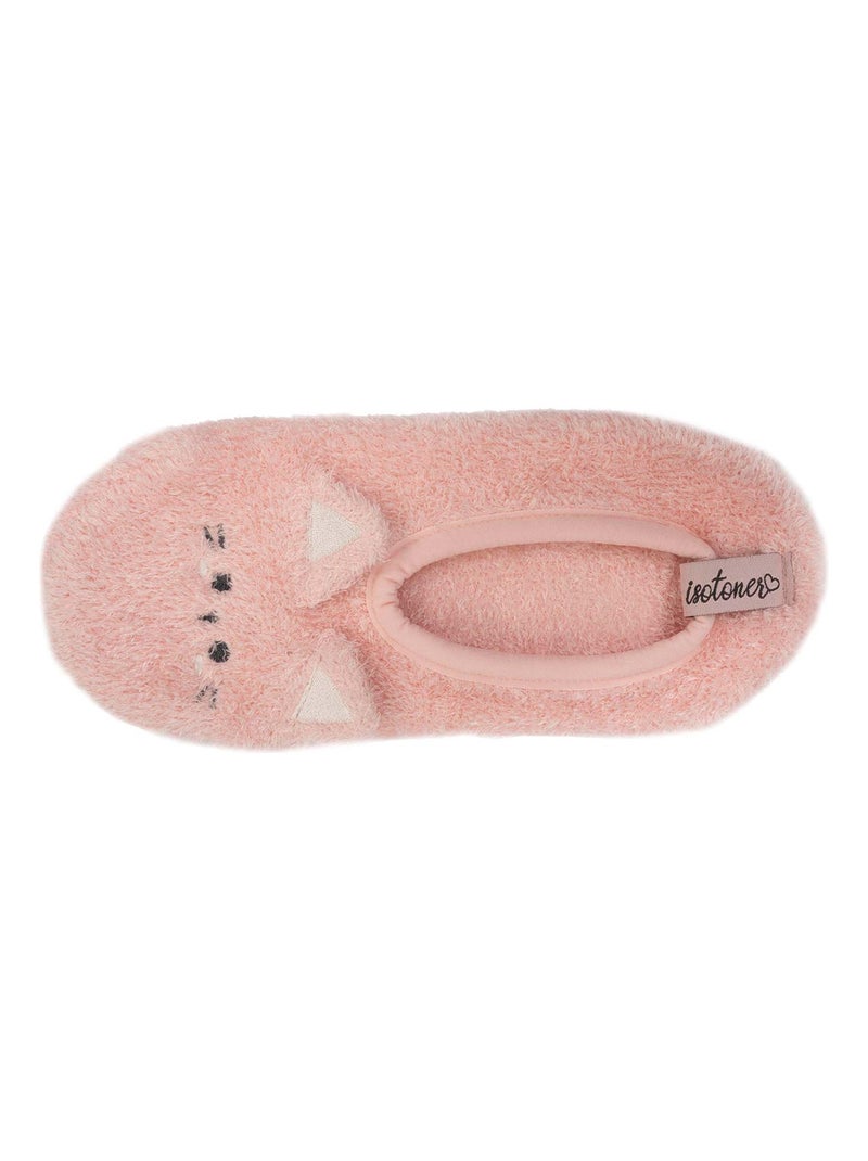 Calcetines de interior ultracómodas, con empuñaduras antideslizantes mujer Isotoner Rosa - Kiabi