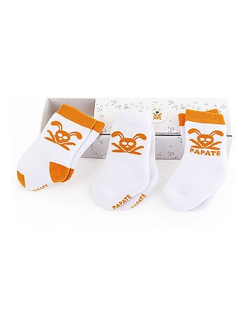 Calcetines de nacimiento de algodón orgánico