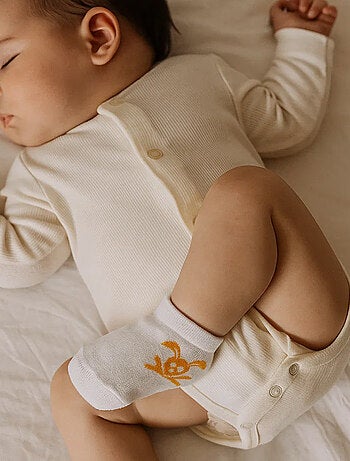 Calcetines de nacimiento de algodón orgánico