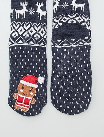 Calcetines de Navidad forrados