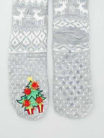 Calcetines de Navidad forrados