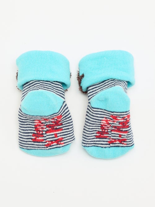 Calcetines de Navidad 'pingüino' - Kiabi