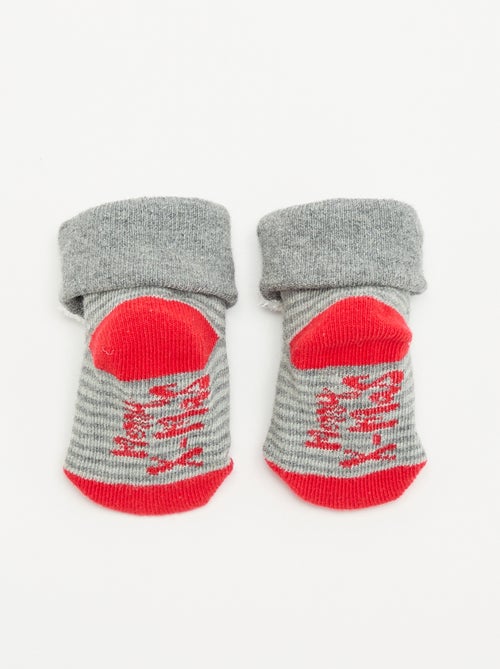 Calcetines de Navidad 'pingüino' - Kiabi