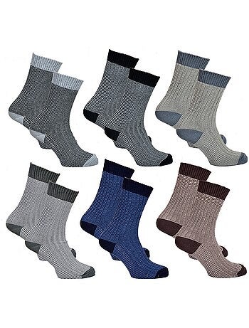 Calcetines de Trabajo Hombre LA RURALE Resistencia Pro - Pack de 6