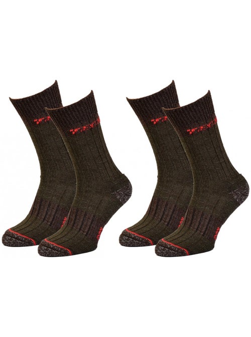 Calcetines de Trabajo LA RURALE para Hombre Resistencia y Calidad Pro - Pack de 2 - Kiabi