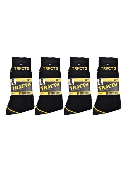 Calcetines de Trabajo TRACTO Calidad Pro - Pack de 12 - Kiabi Calcetines de Trabajo TRACTO Calidad Pro - Pack de 12 - Kiabi