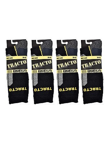 Calcetines de Trabajo TRACTO Calidad Pro - Pack de 4