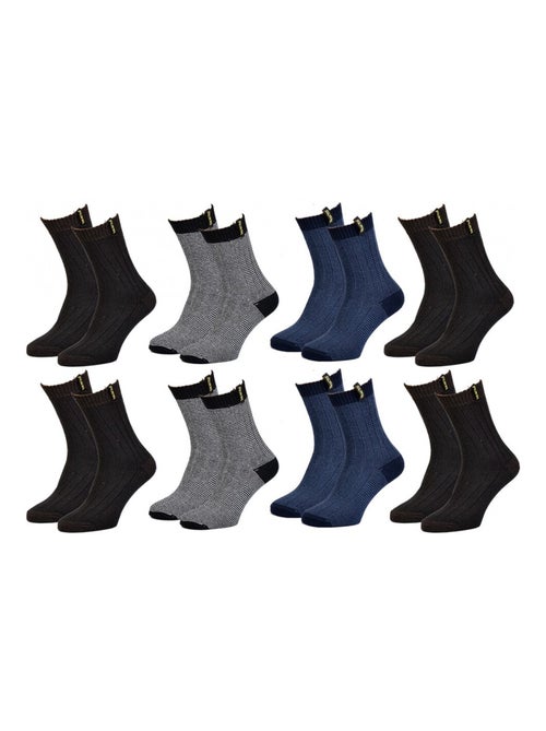 Calcetines de Trabajo TRACTO Calidad Pro - Pack de 8 - Kiabi