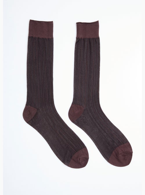 Calcetines de vela acanalados - AFIBEL - Kiabi