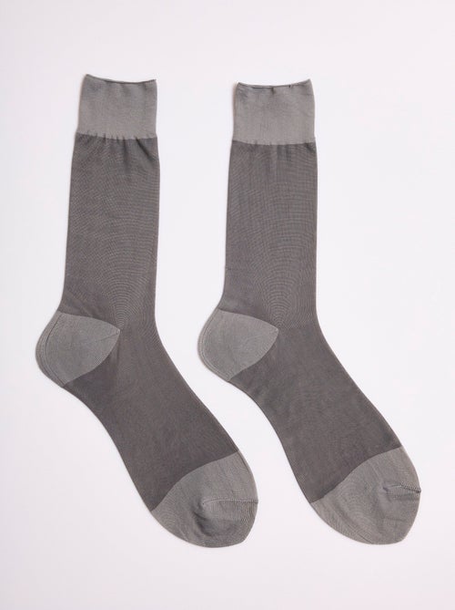 Calcetines de velo liso - AFIBEL - Kiabi