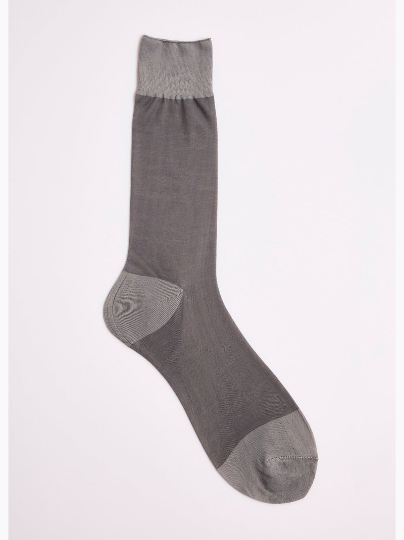 Calcetines de velo liso - AFIBEL Gris - Kiabi