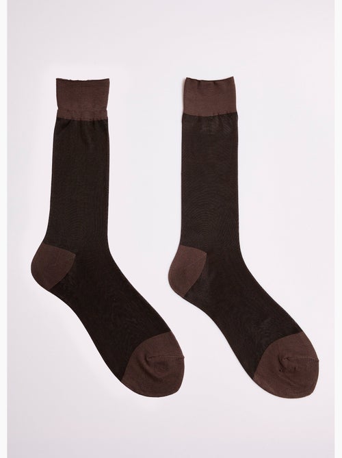 Calcetines de velo liso - AFIBEL - Kiabi