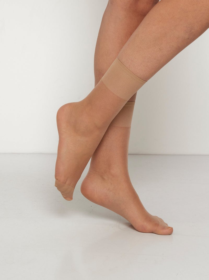 Calcetines de voile ligero, 20 deniers - AFIBEL Beige - Kiabi