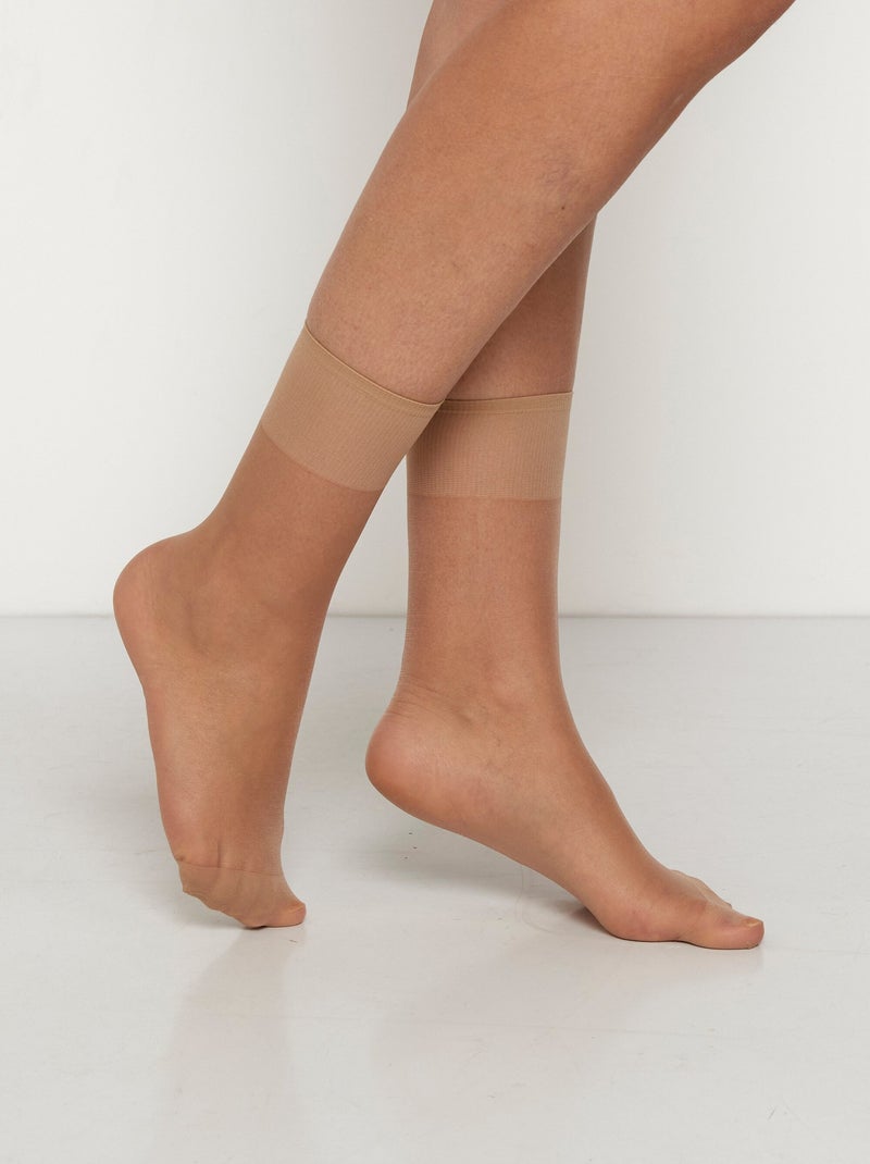 Calcetines de voile ligero, 20 deniers - AFIBEL Beige - Kiabi