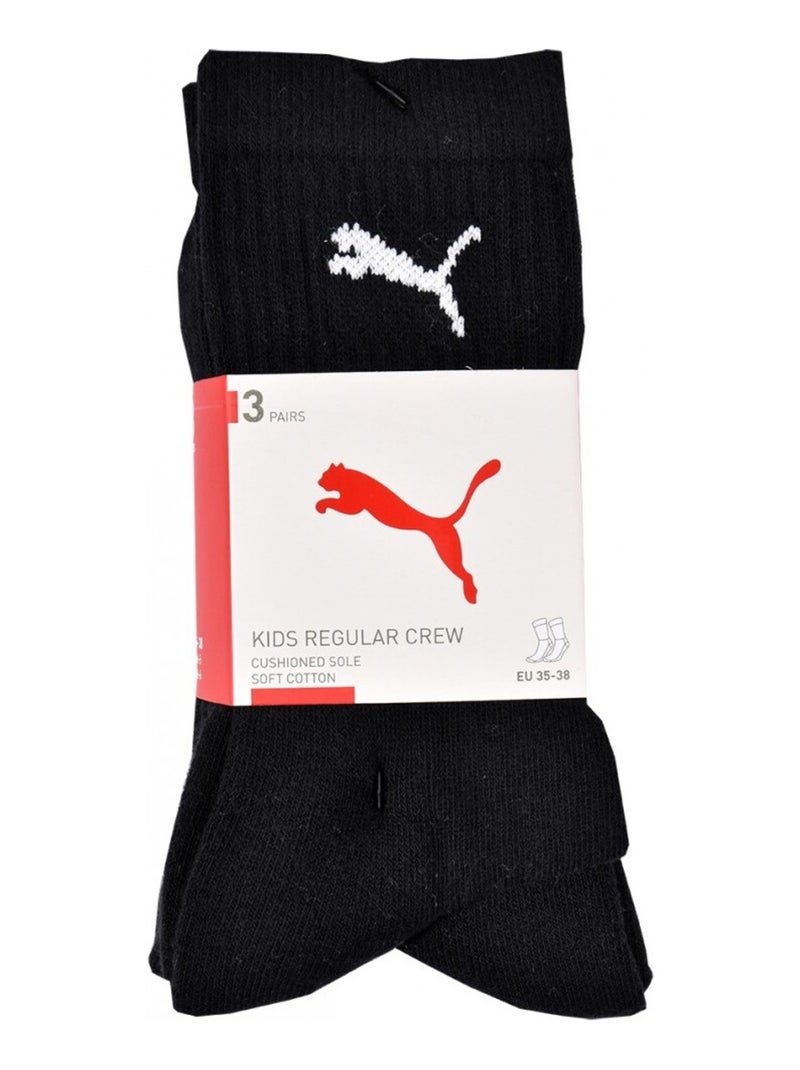 Calcetines Deportivos PUMA Tennis CREW JUNIOR - Pack de 9 Multicolor - Kiabi