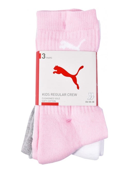 Calcetines Deportivos PUMA Tennis CREW JUNIOR - Pack de 9 - Kiabi