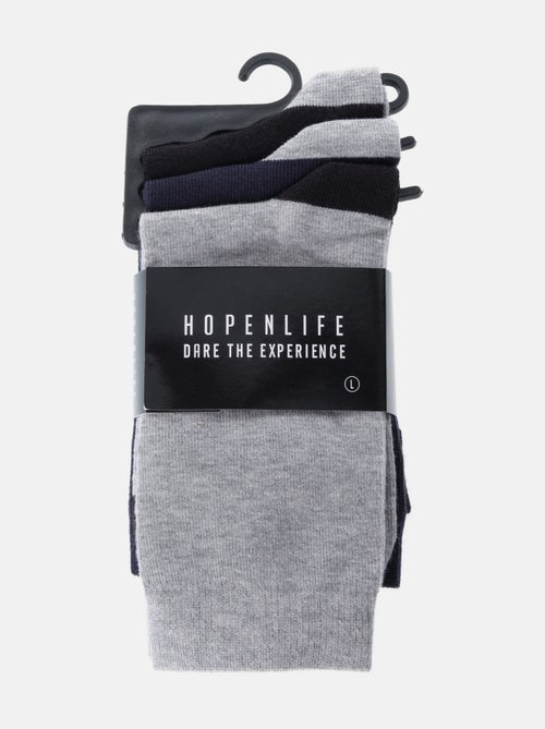 Calcetines estampados, paquete de 3 pares - Kiabi