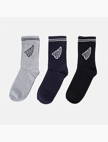 Calcetines estampados, paquete de 3 pares