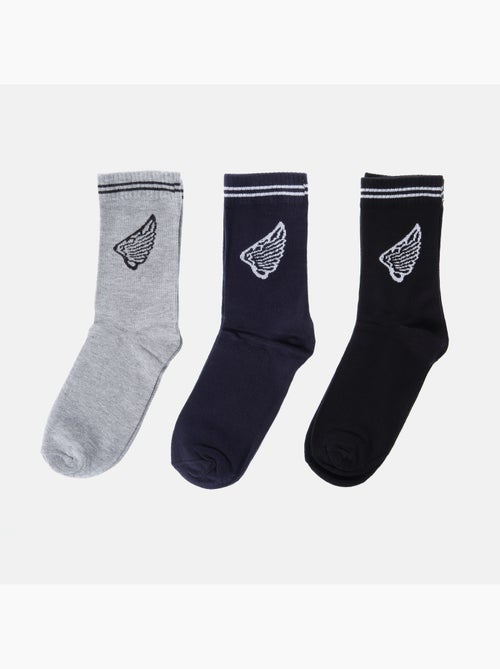 Calcetines estampados, paquete de 3 pares - Kiabi
