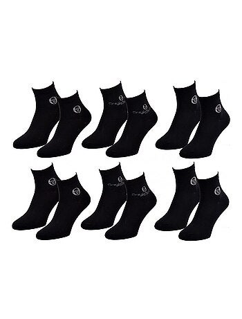 Calcetines Hombre CIUDAD SERGIO TACCHINI Quarter Pack 6