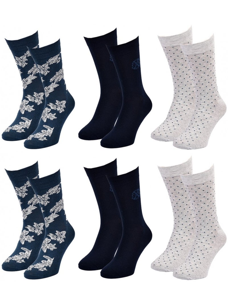 Calcetines Hombre CXL By LACROIX - Pack de 6 Multicolor - Kiabi