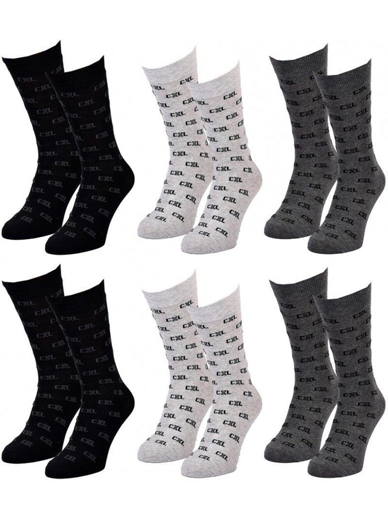 Calcetines Hombre CXL By LACROIX - Pack de 6 Multicolor - Kiabi