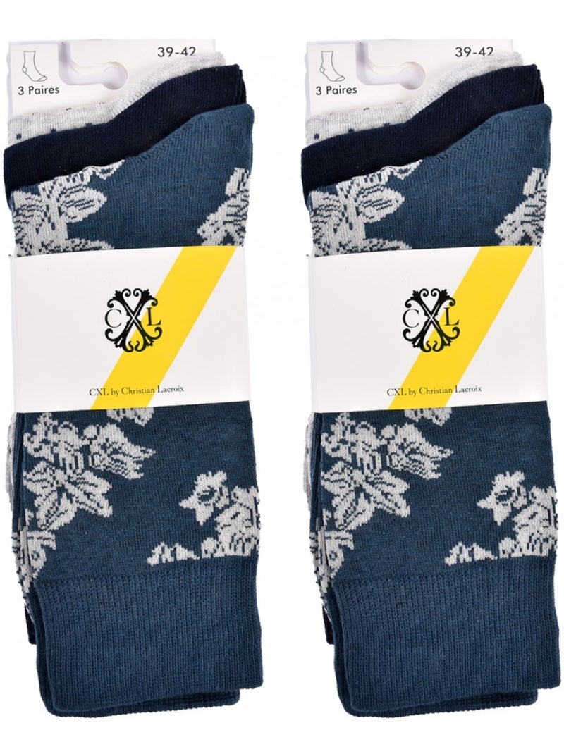 Calcetines Hombre CXL By LACROIX - Pack de 6 Multicolor - Kiabi