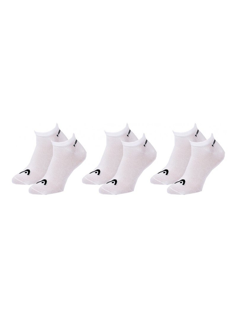 Calcetines hombre HEAD SPORT ET PERFORMANCE - Pack de 12 Blanco Negro - Kiabi