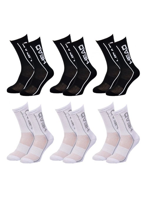 Calcetines hombre HEAD SPORT ET PERFORMANCE - Pack de 6 - Kiabi