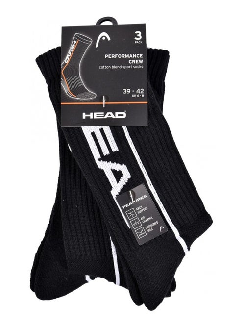 Calcetines hombre HEAD SPORT ET PERFORMANCE - Pack de 6 - Kiabi