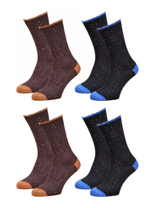 Calcetines Hombre HECHTER STUDIO - Pack de 4 - Kiabi