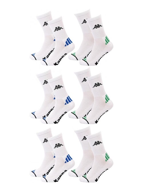 Calcetines Hombre KAPPA CREW SPORT - Pack de 6 - Kiabi