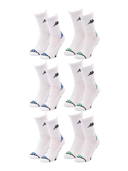 Calcetines Hombre KAPPA CREW SPORT - Pack de 6 - Kiabi