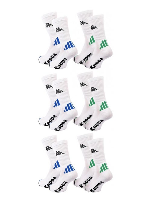 Calcetines Hombre KAPPA CREW SPORT - Pack de 6 - Kiabi