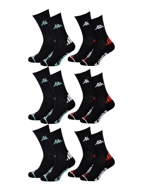 Calcetines Hombre KAPPA CREW SPORT - Pack de 6 - Kiabi