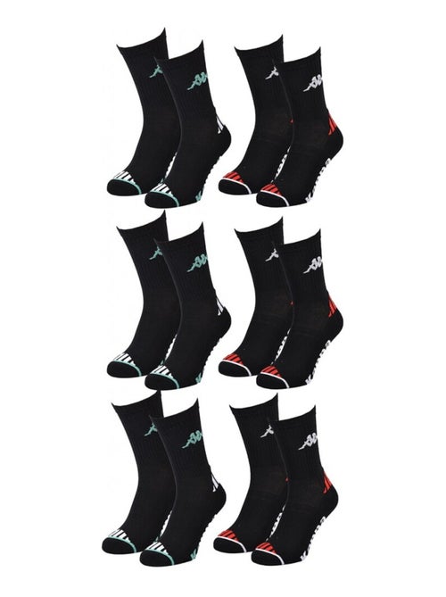 Calcetines Hombre KAPPA CREW SPORT - Pack de 6 - Kiabi