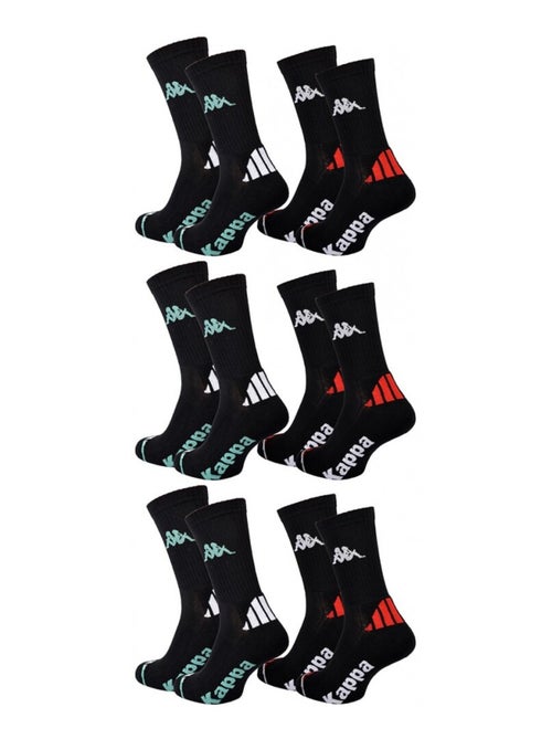 Calcetines Hombre KAPPA CREW SPORT - Pack de 6 - Kiabi