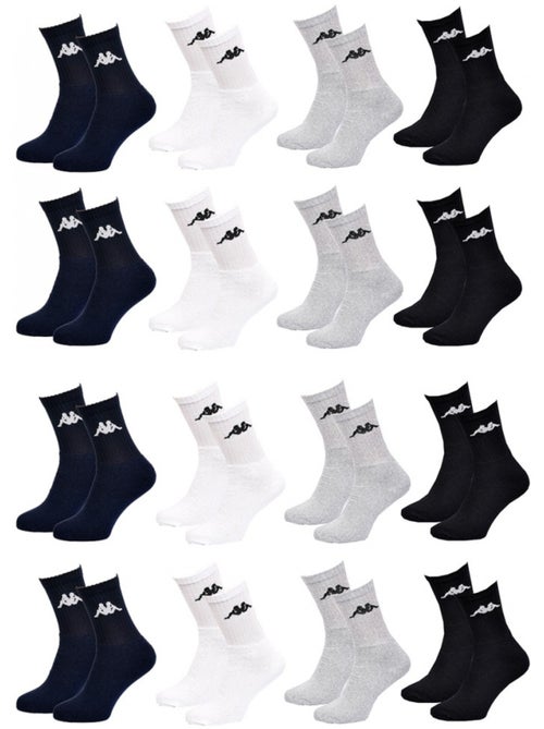 Calcetines Hombre KAPPA Modelo Tennis - Asortimento modelos fotos según arrivajes - Pack de 12 - Kiabi