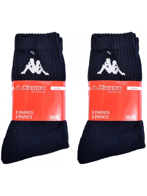 Calcetines Hombre KAPPA Modelo Tennis - Asortimento modelos fotos según arrivajes - Pack de 6 - Kiabi