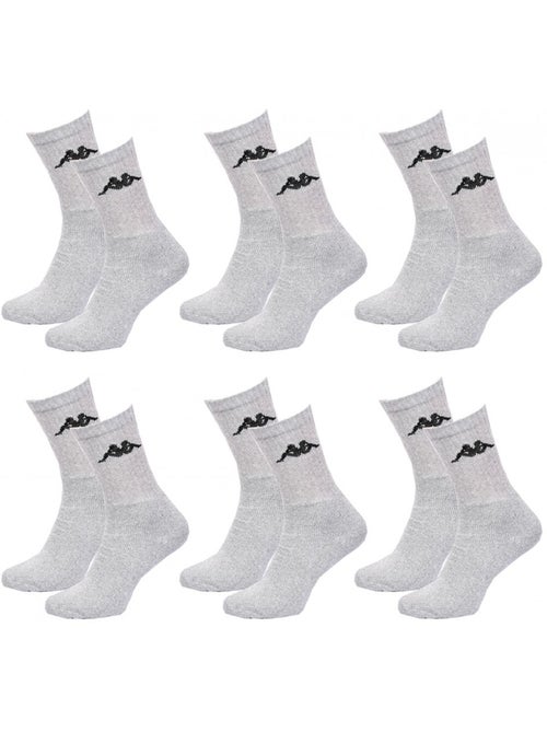 Calcetines Hombre KAPPA Modelo Tennis - Asortimento modelos fotos según arrivajes - Pack de 6 - Kiabi